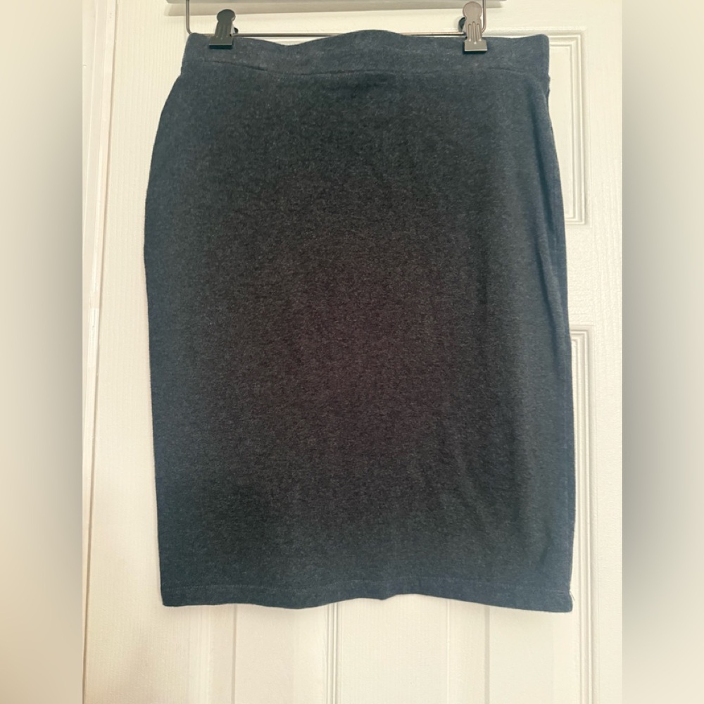 Forever 21 Charcoal Pencil Skirt large Anthropologie